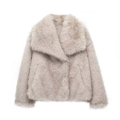 Sophia - Faux Fur Coat