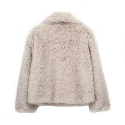 Sophia - Faux Fur Coat