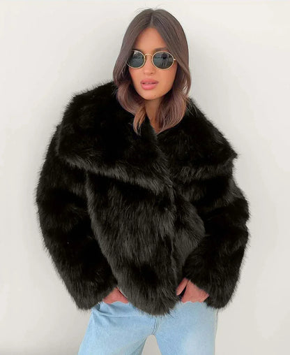 Sophia - Faux Fur Coat