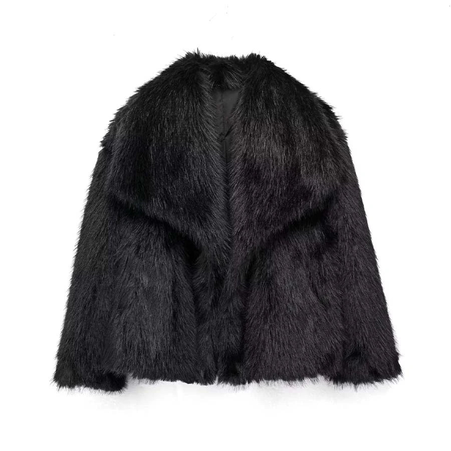 Sophia - Faux Fur Coat