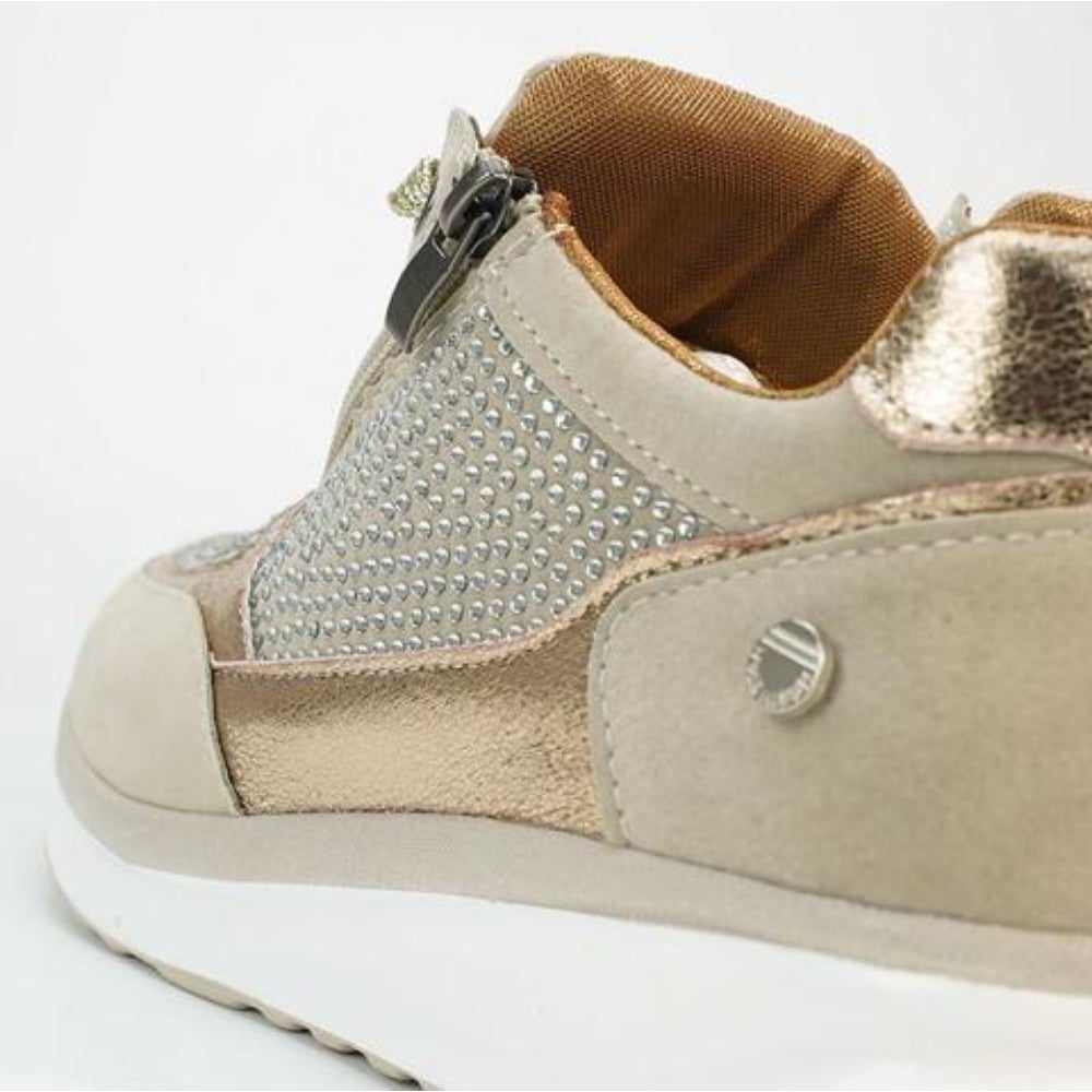 Prisella | Modern women's lace-up sneakers | Wedge