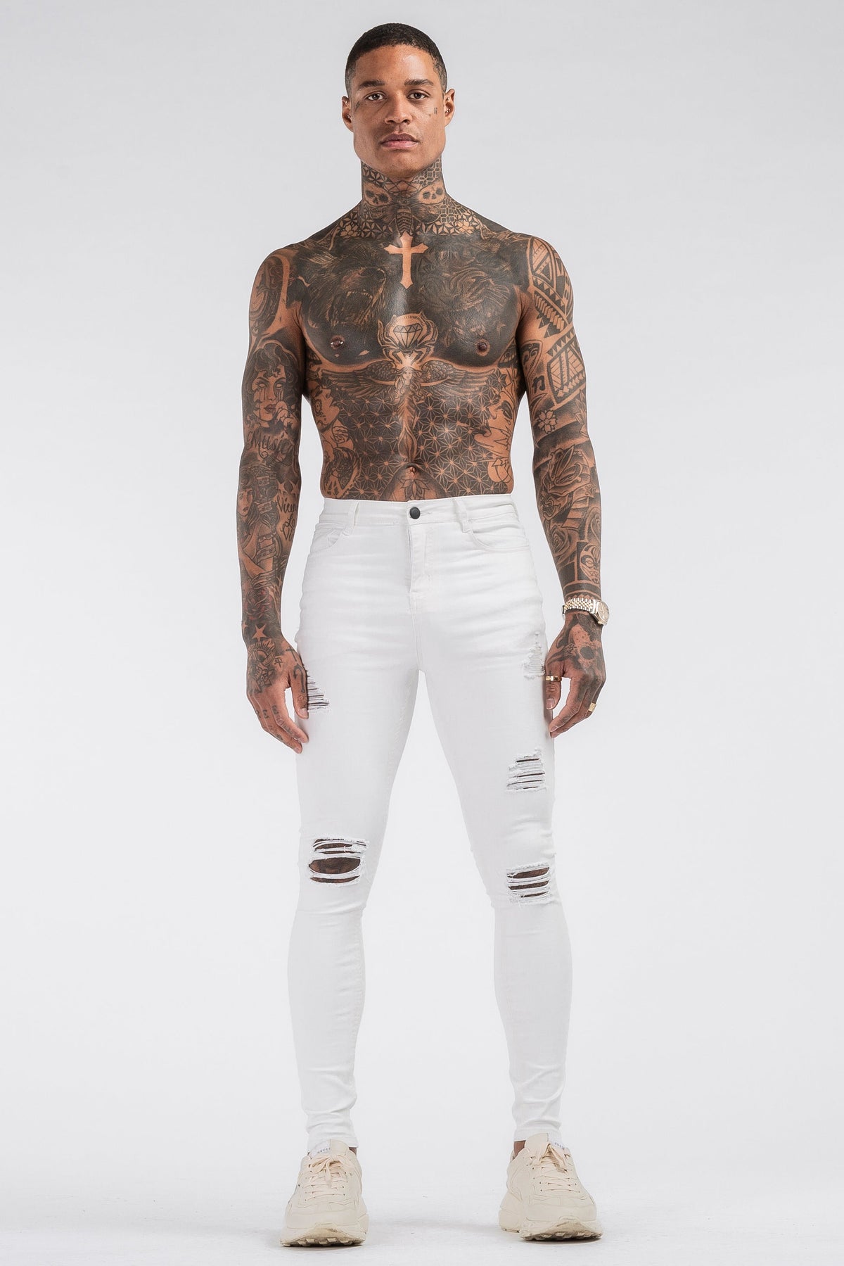 Salvador Trousers - White