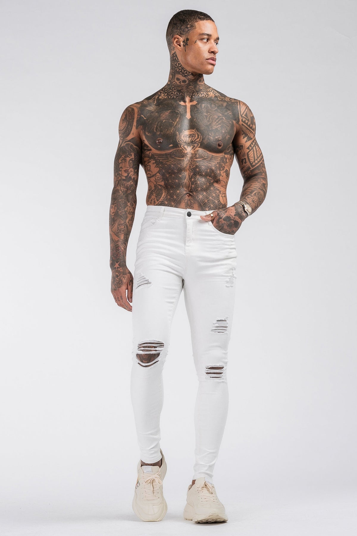 Salvador Trousers - White