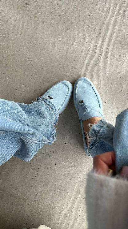 Bernardita Loafers - Chic Suede