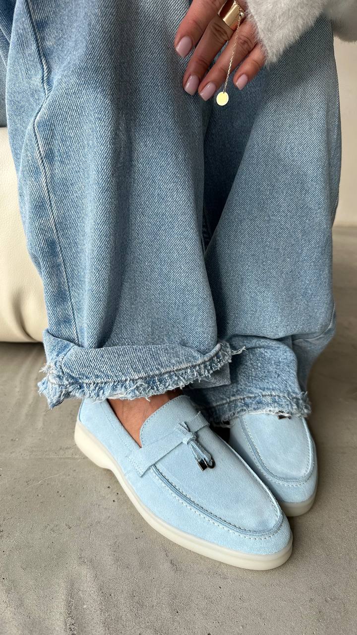Bernardita Loafers - Chic Suede