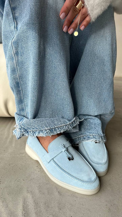 Bernardita Loafers - Chic Suede
