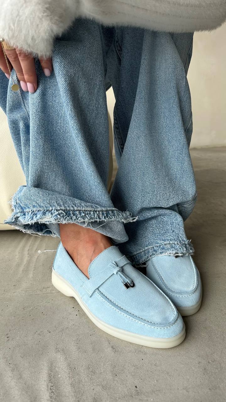 Bernardita Loafers - Chic Suede