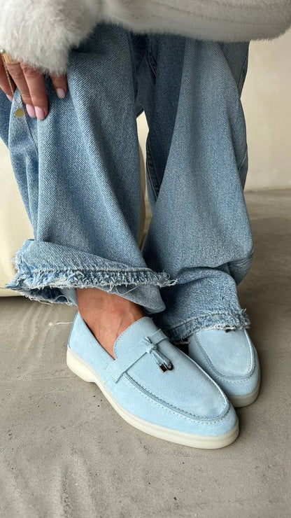 Bernardita Loafers - Chic Suede