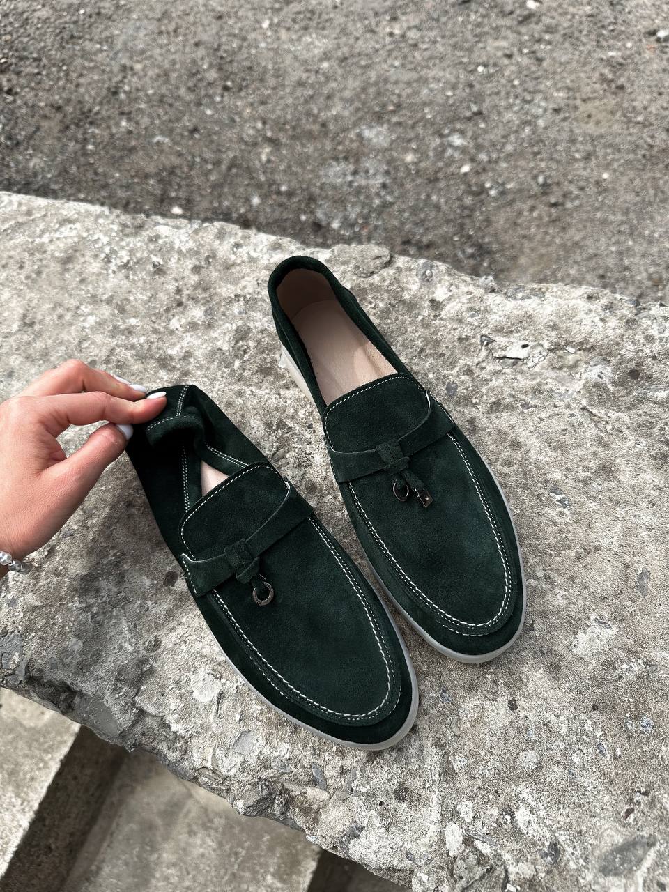 Bernardita Loafers - Chic Suede