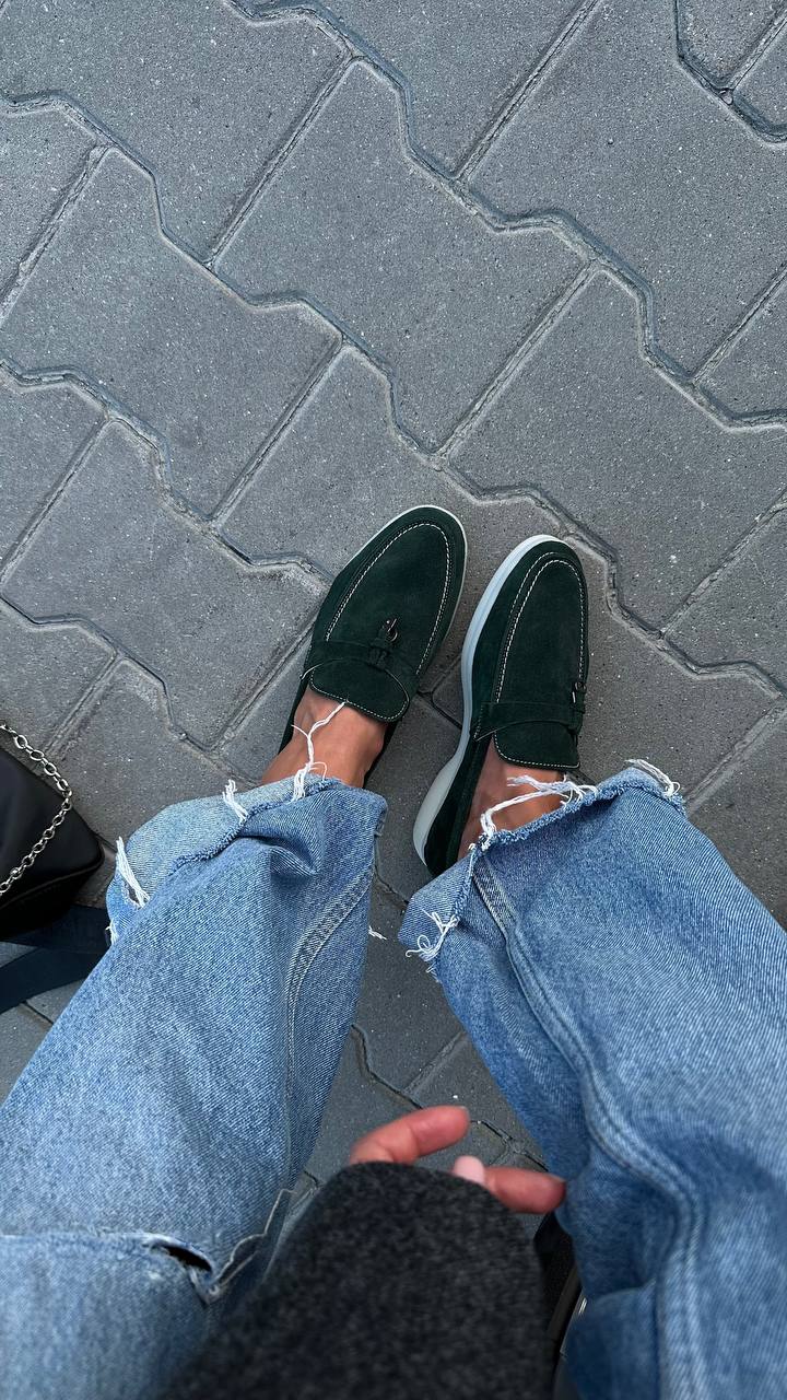 Bernardita Loafers - Chic Suede