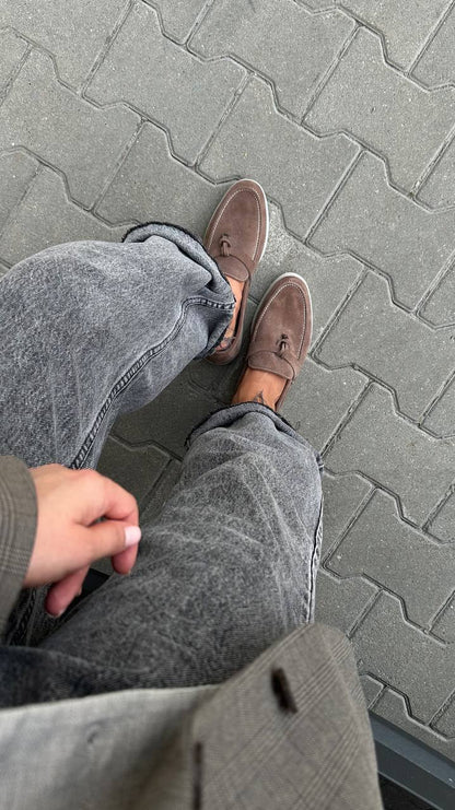 Bernardita Loafers - Chic Suede