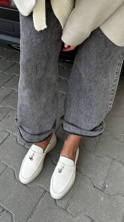 Bernardita Loafers - Chic Suede
