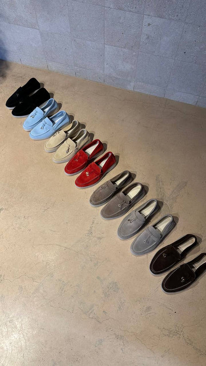 Bernardita Loafers - Chic Suede
