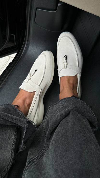 Bernardita Loafers - Chic Suede