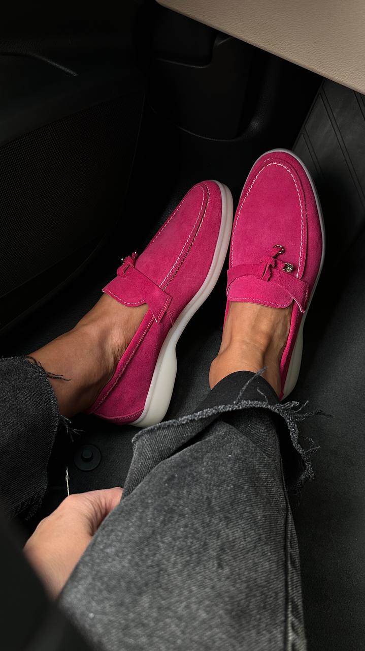 Bernardita Loafers - Chic Suede