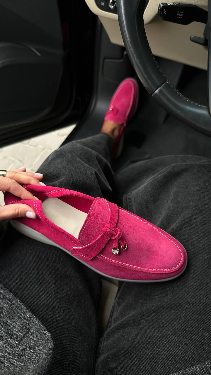 Bernardita Loafers - Chic Suede