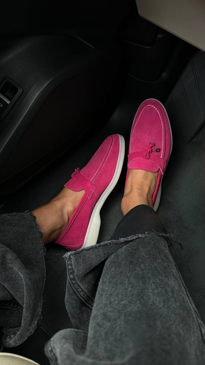 Bernardita Loafers - Chic Suede