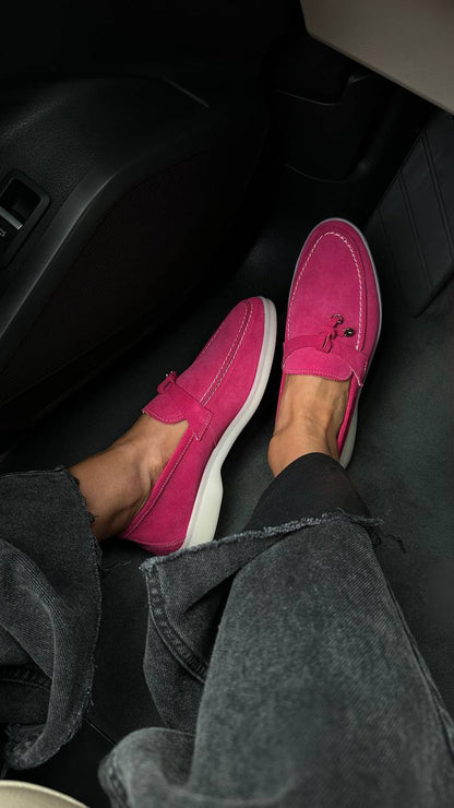 Bernardita Loafers - Chic Suede