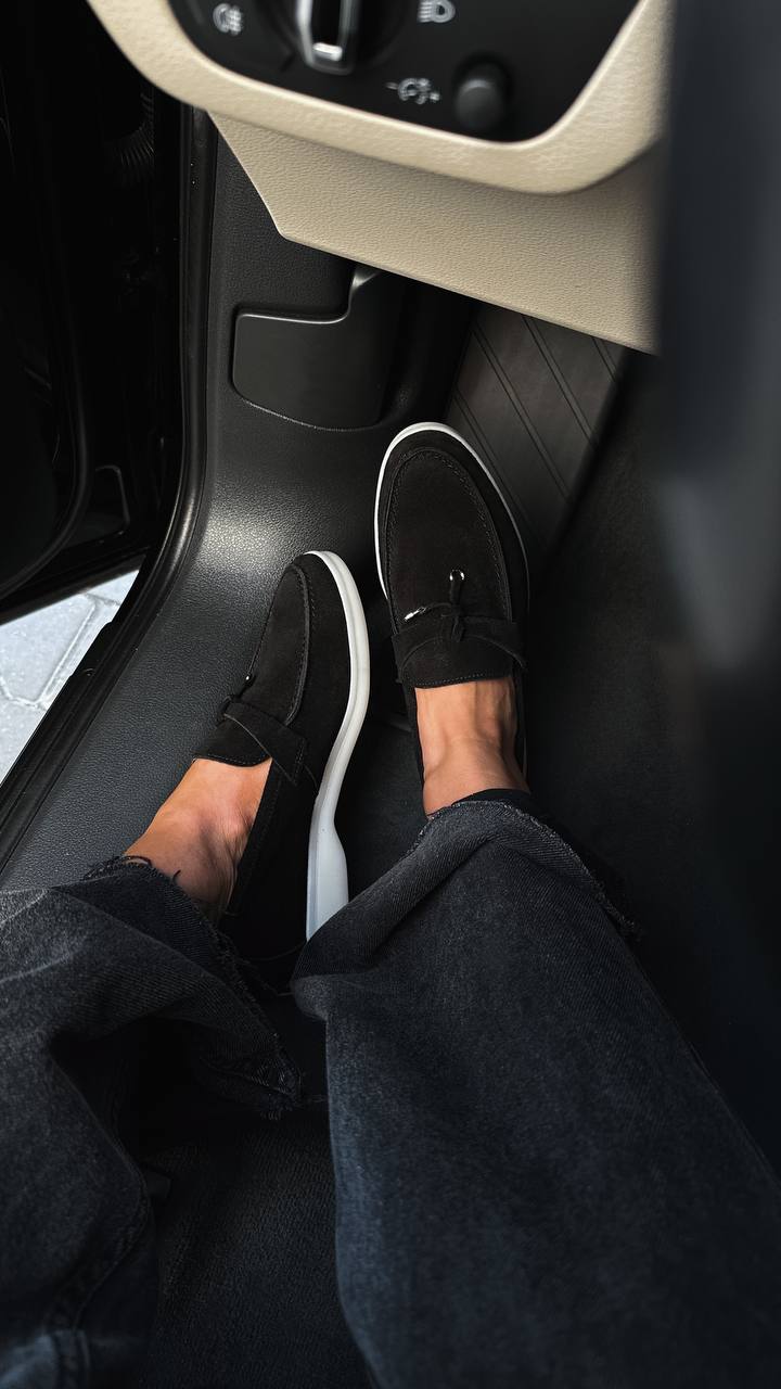 Bernardita Loafers - Chic Suede