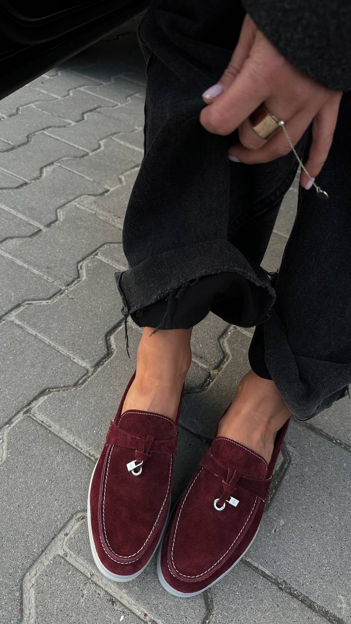 Bernardita Loafers - Chic Suede