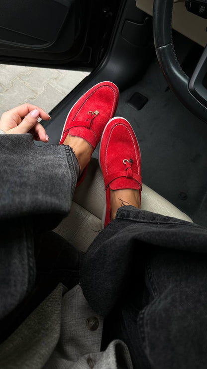 Bernardita Loafers - Chic Suede