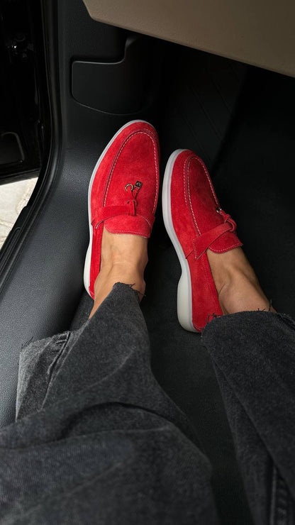 Bernardita Loafers - Chic Suede