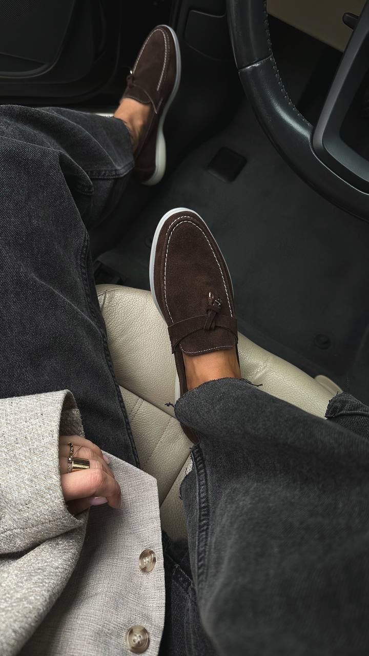 Bernardita Loafers - Chic Suede