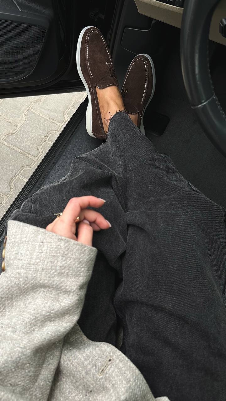 Bernardita Loafers - Chic Suede