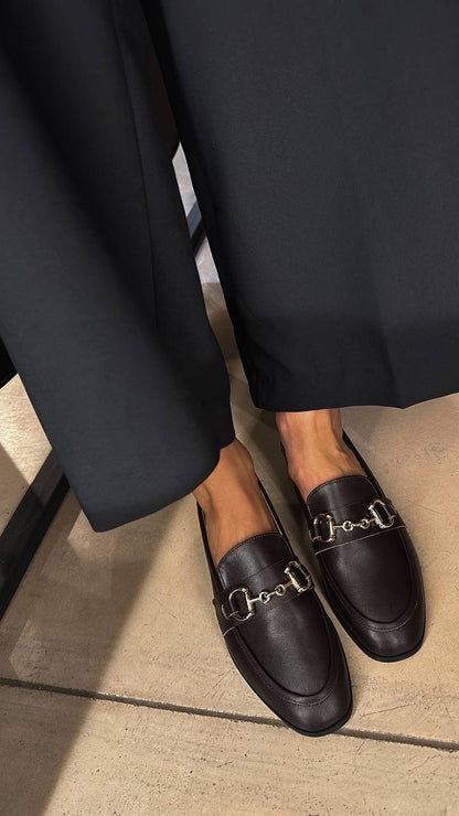 Amelia Loafers - Buckle Detail