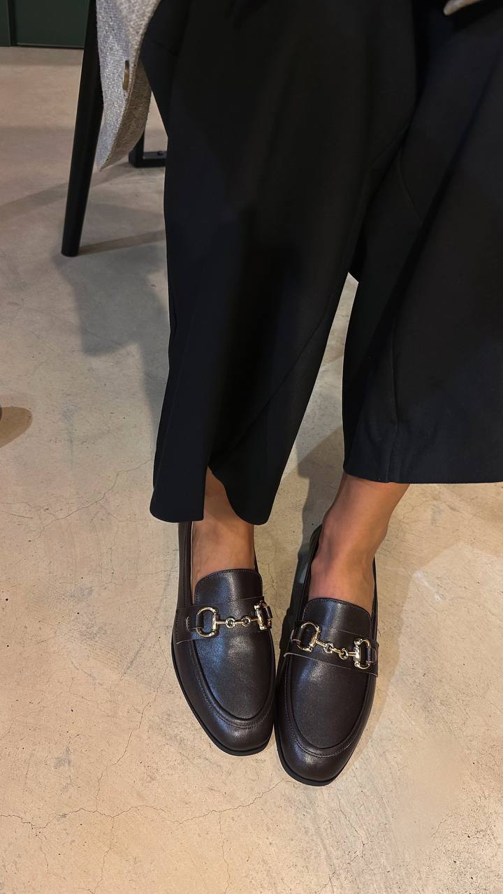 Amelia Loafers - Buckle Detail
