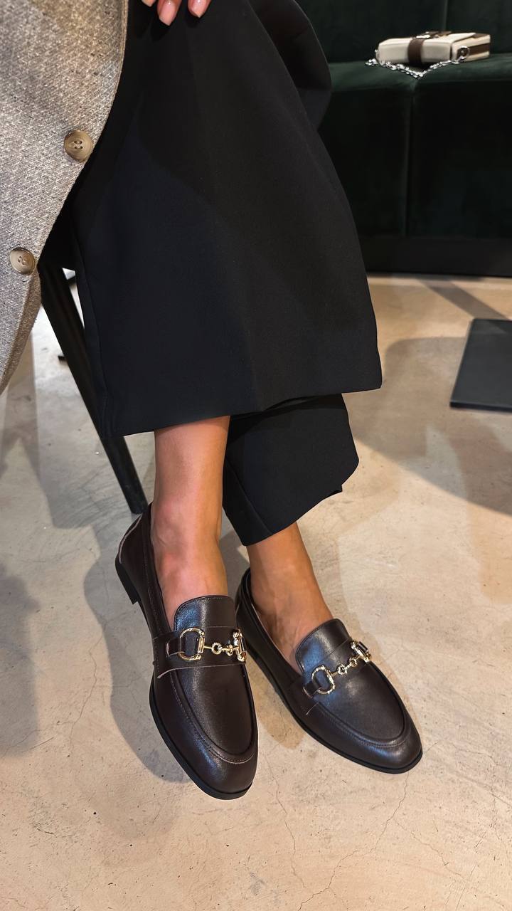 Amelia Loafers - Buckle Detail