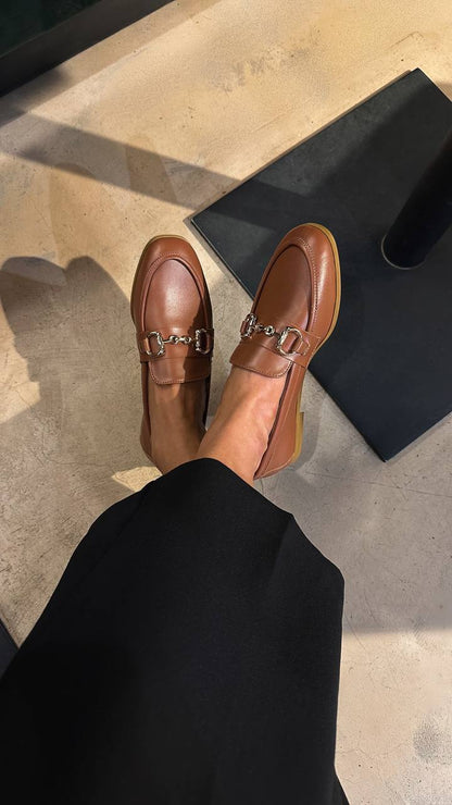 Amelia Loafers - Buckle Detail