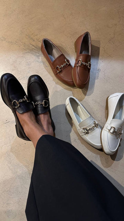 Amelia Loafers - Buckle Detail