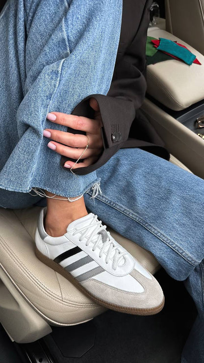 Retro White Sneakers