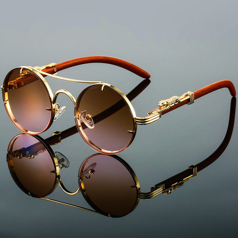 PolarLens - Retro Panther Sunglasses
