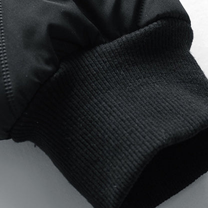Men's warm and modern high-neck quilted jacket