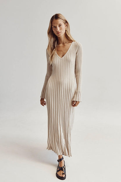 Zoe™ Elegant V-neck dress