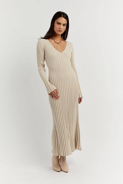 Zoe™ Elegant V-neck dress