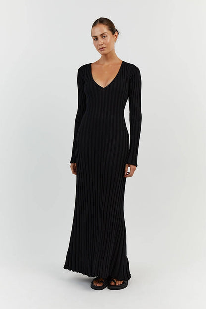 Zoe™ Elegant V-neck dress