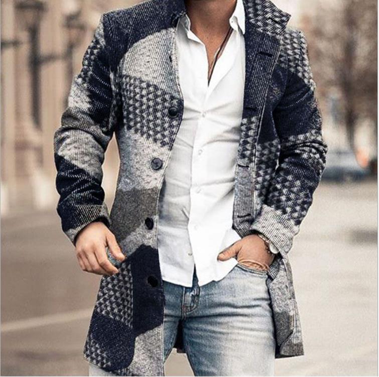Lightweight men's jacket, elegant and practical for autumn or spring