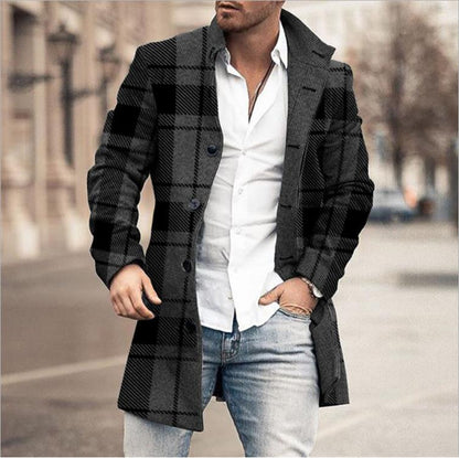 Lightweight men's jacket, elegant and practical for autumn or spring