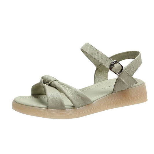 Comfortable sandals with non-slip tendon soles