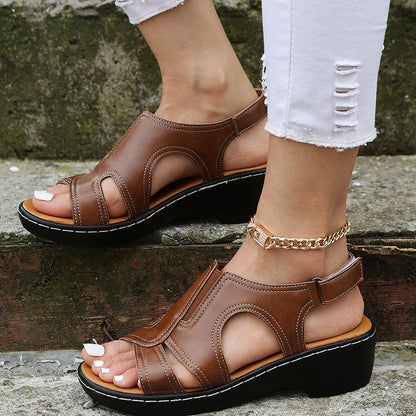 Merliah style leather sandal