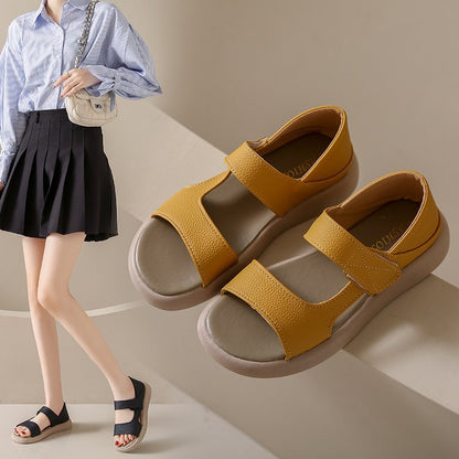 Open-toe beach sandals