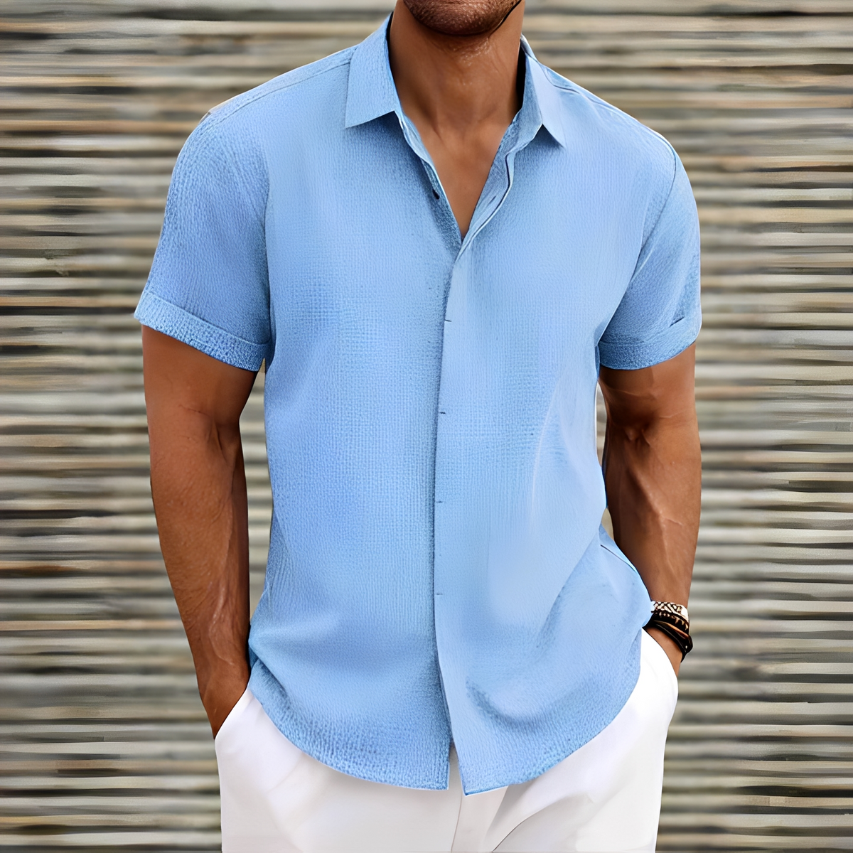 Lance - Men's casual summer shirt