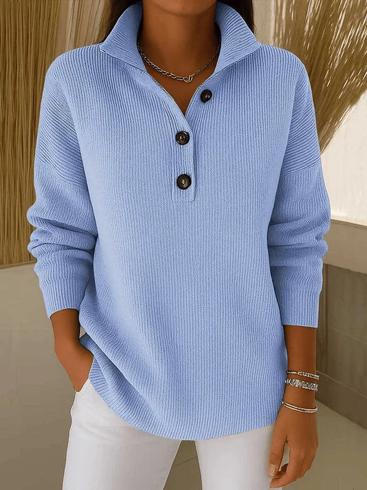 Amparo | V-Neck Polo Sweater