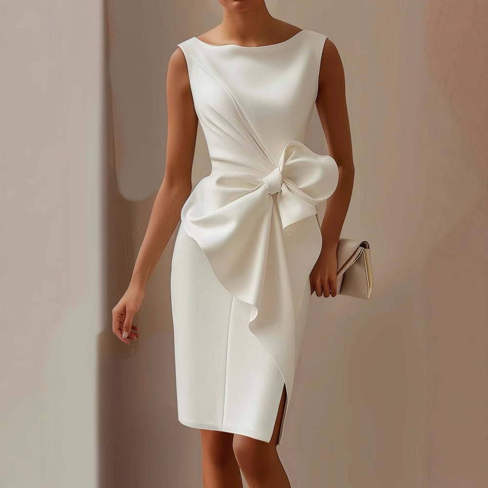 Raluca | Elegant sleeveless mini dress