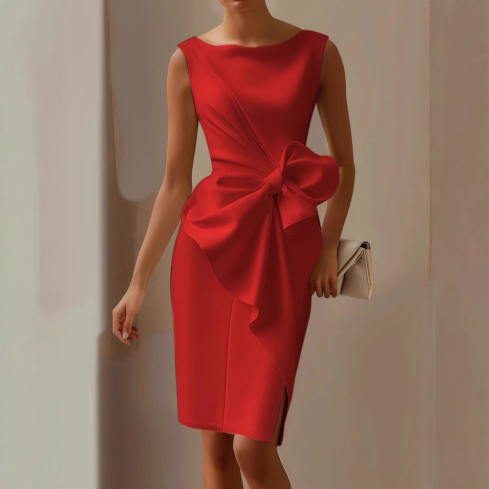 Raluca | Elegant sleeveless mini dress