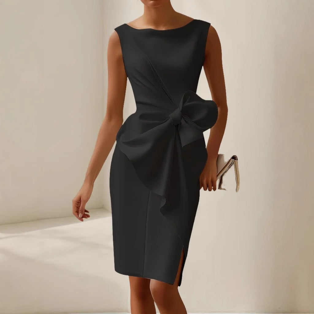 Raluca | Elegant sleeveless mini dress