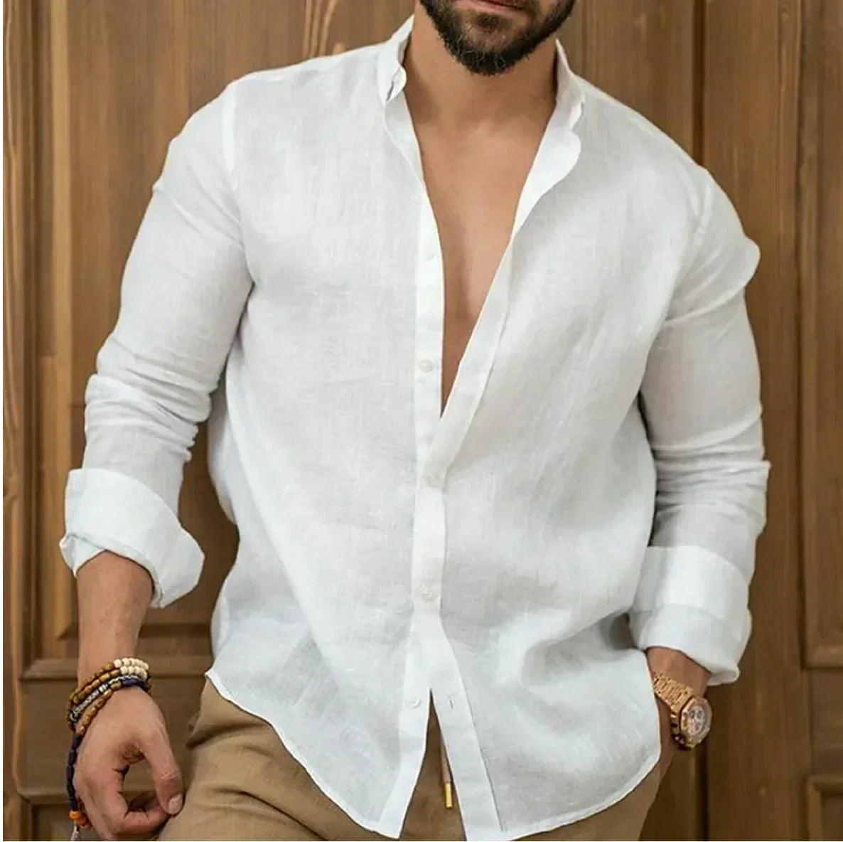 Ronnie – Airy Linen Shirt
